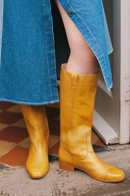 The Yoko Boot | Saddle