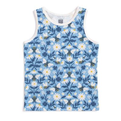 Tank Top - Bees Blue