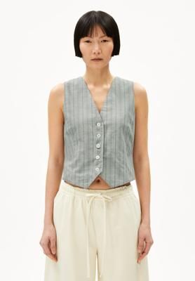 SINERIAA STRIPED in seagreen-light oatmilk for Women
