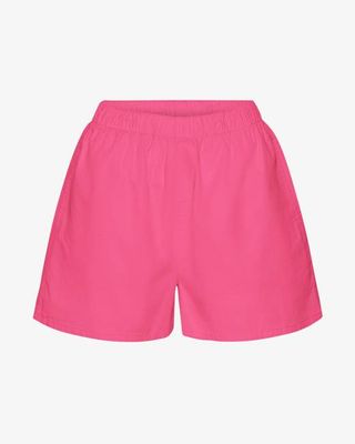 Damen-Shorts aus Bio-Twill - Bubblegum Pink