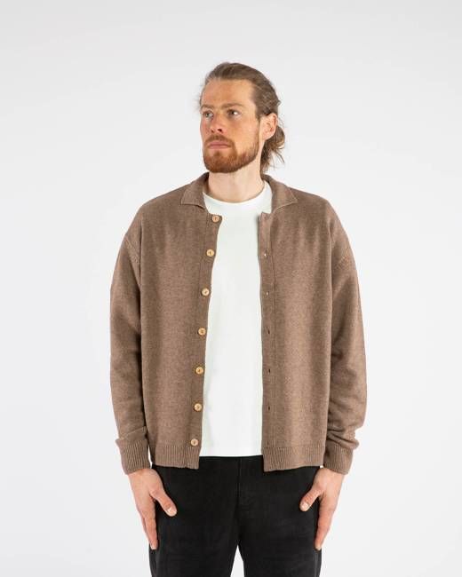 Knit Shirt sepia