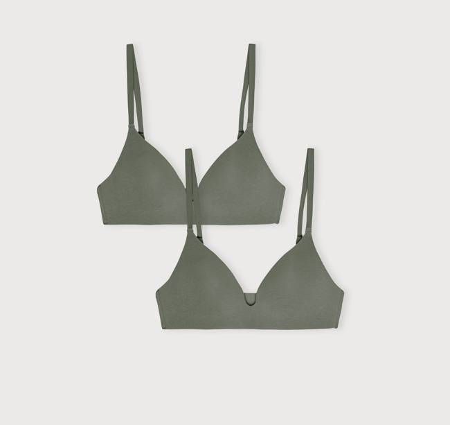 Core Wireless Plunge Bra 2-Pack