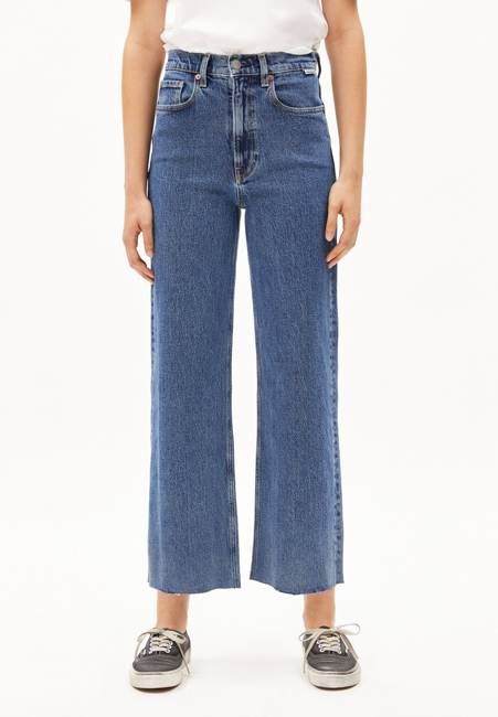 MURLIAA HIGH CROPPED WIDE JEAN| triton
