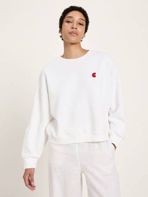 Statement sweatshirt (GOTS)