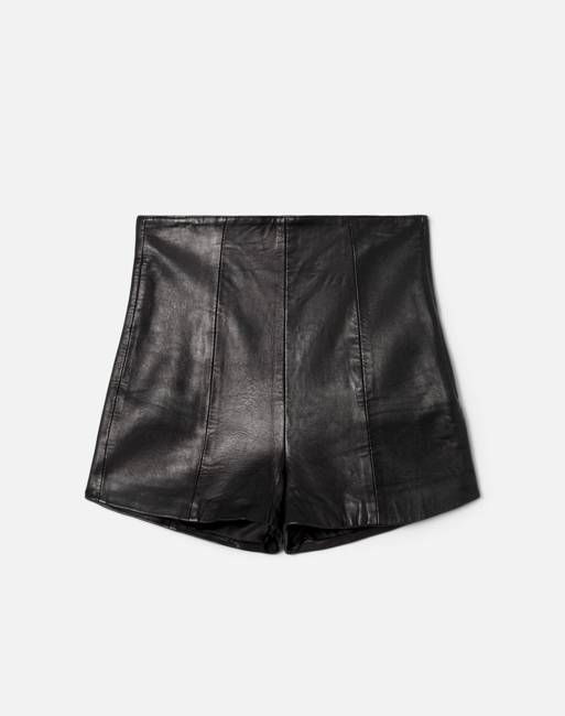 90s North Beach Leather Short -#1269