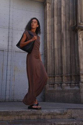 Maxikleid Ines in Schwarz