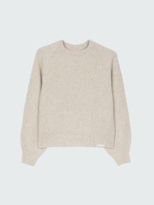 Amy Powney + Finisterre Women's Fisherman Rib Crew Neck Jumper
