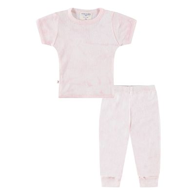 Marble Ribbed Tee and Legging Set