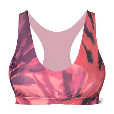 Recycling Bikini-Top Ijoris Palm + tinto (rot) - kaufen