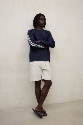 MARINEBLAUES GEN-T-SHIRT