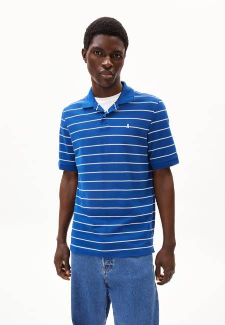 MAARIO STRIPES| dynamo blue-broken white