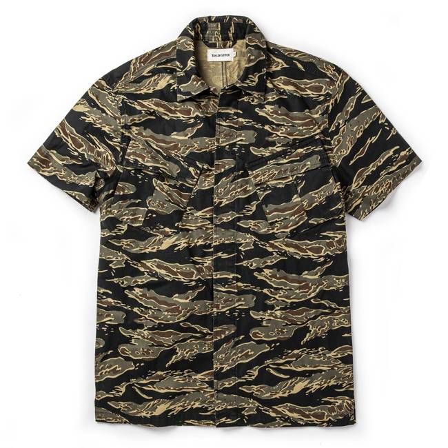 The Jungle Shirt in Tiger Camo