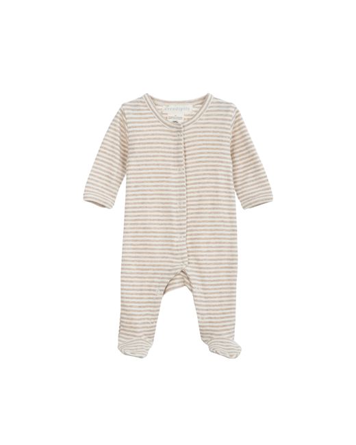 Organic Stripe Footies <br> Serendipity