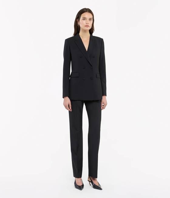 Double-Breasted Jacket | Black