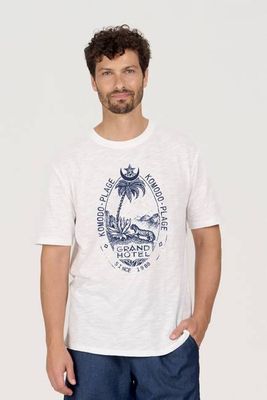 GRAND HOTEL Organic Cotton Tee - White