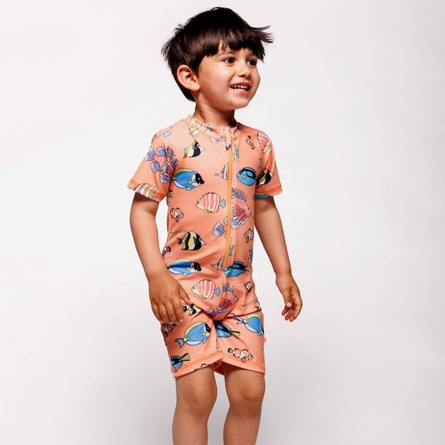 UV50 Swimsuit with fish