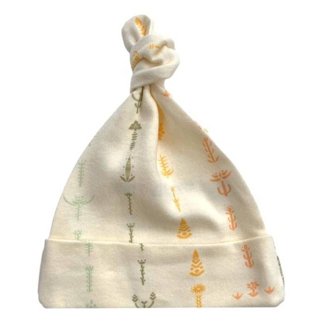 GOTS Certified Organic Cotton Hat - Boho Floral