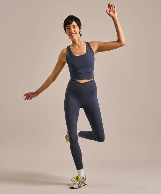 Enduro High Waisted Crossover Leggings