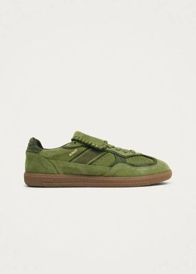 Tb.490 Club Suede Green Leather Sneakers