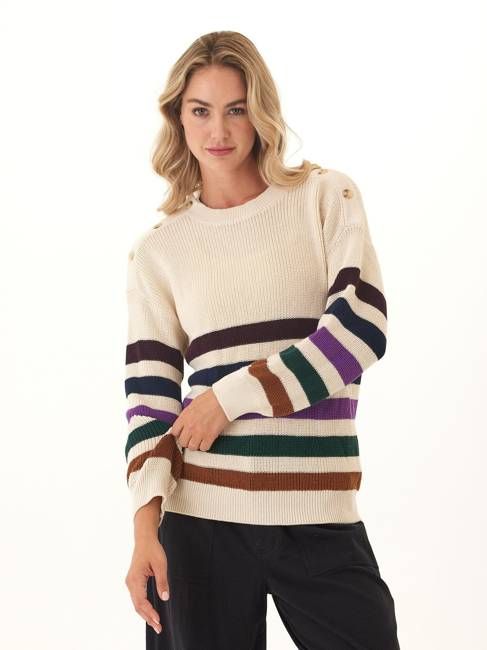 Simone Button Detail Sweater