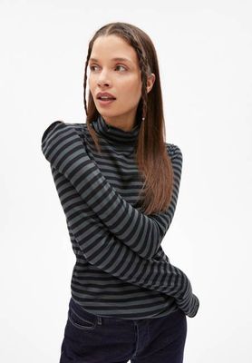 MALENAA STRIPES | vintage green-black