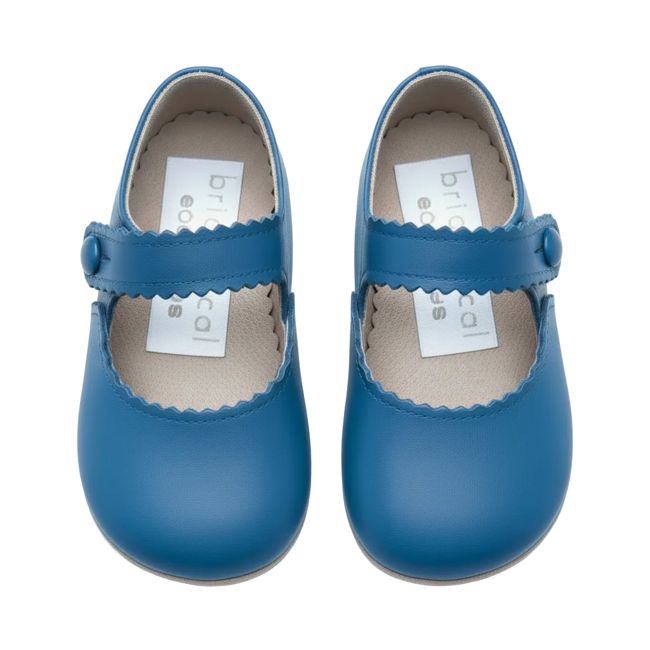 Britannical x Early Days - Emma Pre-Walker Baby Shoes - Cornflower Blue