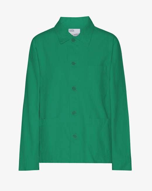 Organic Workwear Jacket - Kelly Green