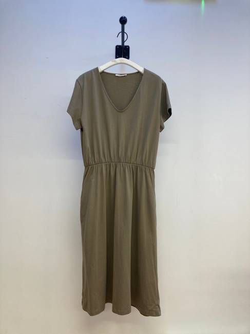 Beryl Dress in Khaki Size S Preloved