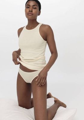 Low cut briefs in a pack of 2 PURE NATURE made from pure organic cotton