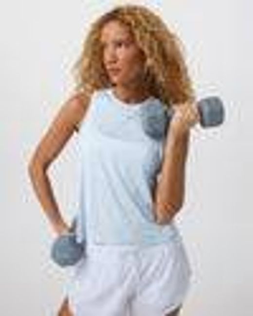 Energy Top | Women's Soft Sky Heather Performance Tank | Vuori