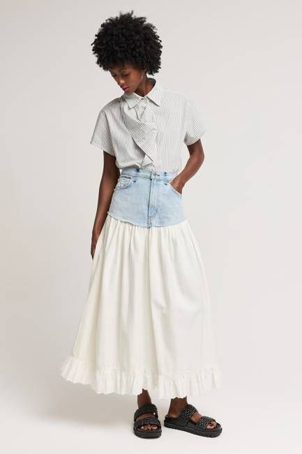 Fifi Skirt in Cotton Voile