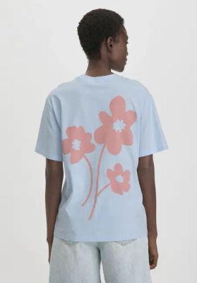 Print-T-Shirt Oversize aus reiner Bio-Baumwolle