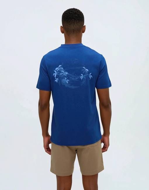 Haiti Palm Overlay T-Shirt