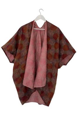 Vintage Silk Trudi Poncho No.84 Jodhpur Edit
