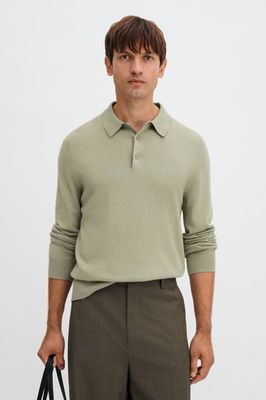 Knitted Polo Shirt