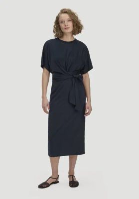 Jersey dress midi oversize made of pure organic cotton