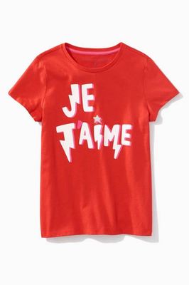 Glitter Star Je T'Aime Tee