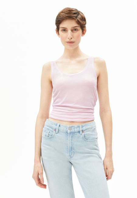 SINGLE JERSEY TOP | pink mist