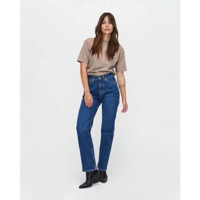 Rosa Straight Dark Blue