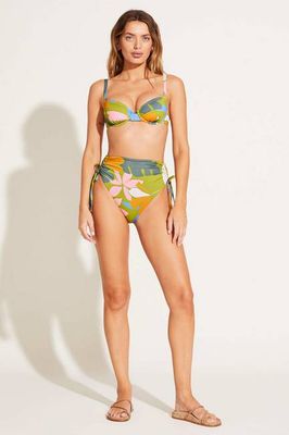 Gemma Ruched High Waist Bottom - Matisse EcoLux BT