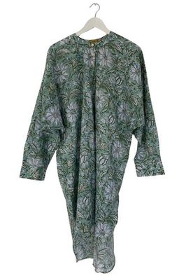 NEW! Block Print Henley Neck Kurta No. 68