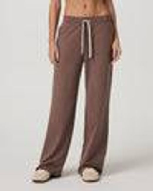 Halo Essential Wideleg - Long | Women's Sable Heather Pants | Vuori