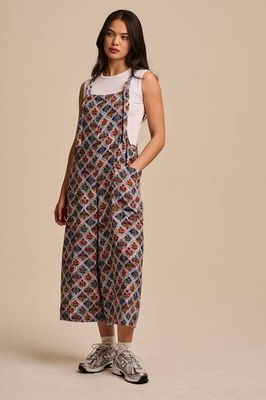Rudy - Latzhose aus Baumwolle in Walled Blooms