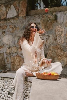 Rosalita Crinkle Cotton Top - Chillax.co