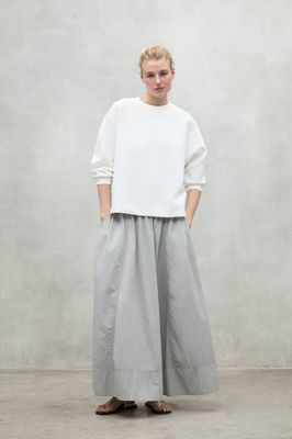 WHITE VALDIVIA SWEATSHIRT