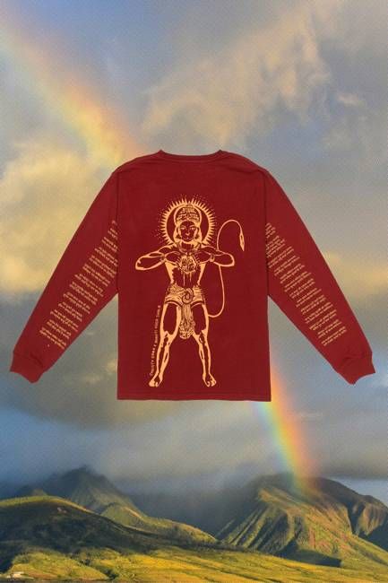 Regenerative Long Sleeve Tee | Hanuman Red