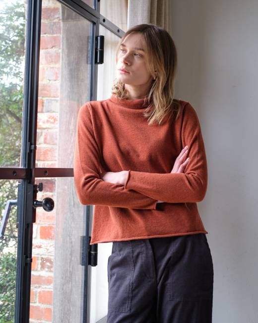 Aria Roll Neck Jumper