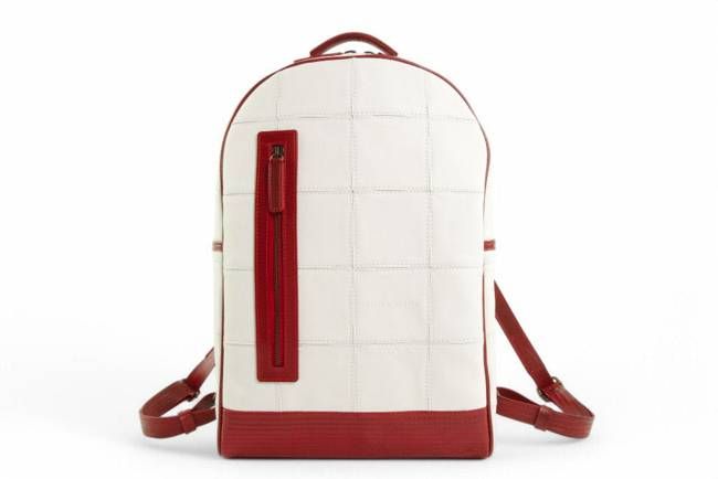 Voyager Backpack | Leather & Fire-hose