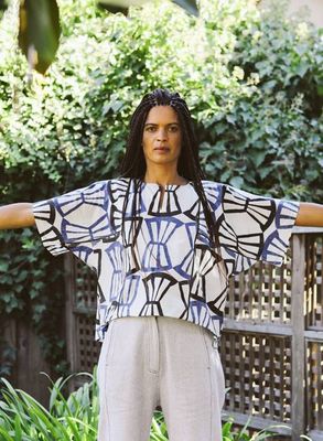 Jynne Shirt, bialetti print