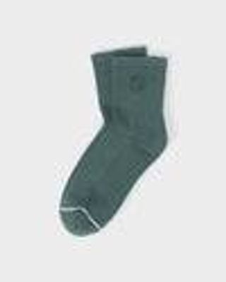 Half Crew Sock 2.0 | Agate Green Performance Socks | Vuori